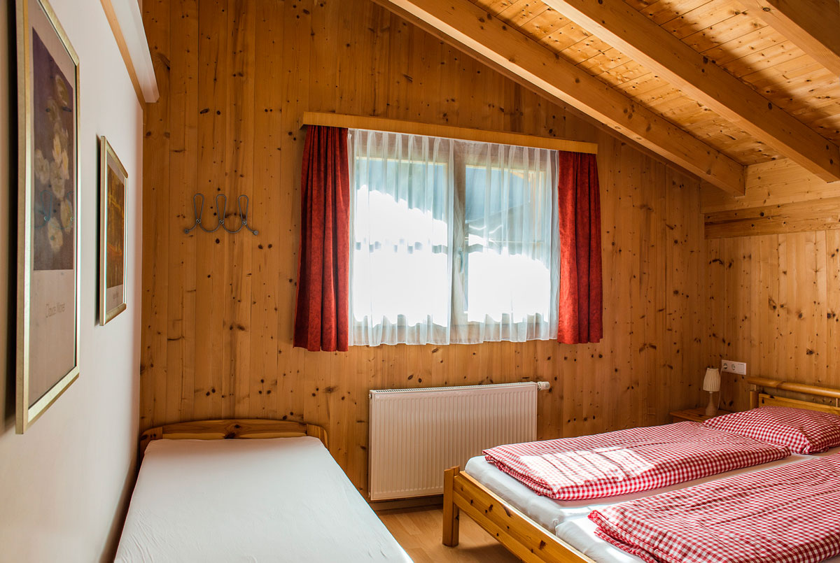 Helle Räume mit viel Holz - gemütlich und heimlig.